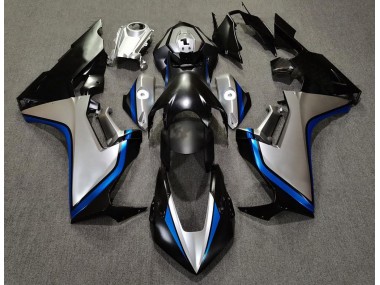 2017-2023 Silver and Black & Blue CBR1000RR Motorcycle Fairings