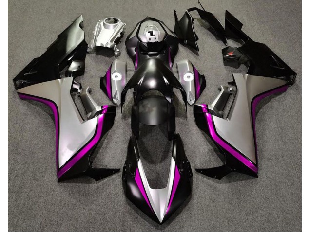2017-2023 Silver and Black & Pink CBR1000RR Motorcycle Fairings 2017-2023 Silver and Black & Pink CBR1000RR Motorcycle Fairings